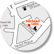 InfoSeed location map