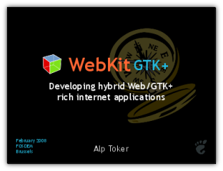 Developing hybrid Web GTK+ applications